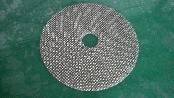 Sus304 30 Micron Wire Mesh Disc สำหรับน้ำมันหล่อลื่นไฮดรอลิก