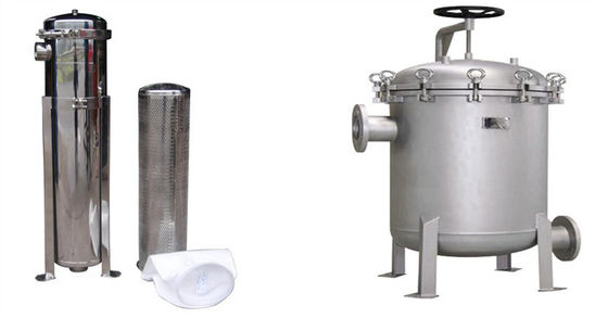 4&quot; SS Bag Filter Unit Industry การกรองของเหลว